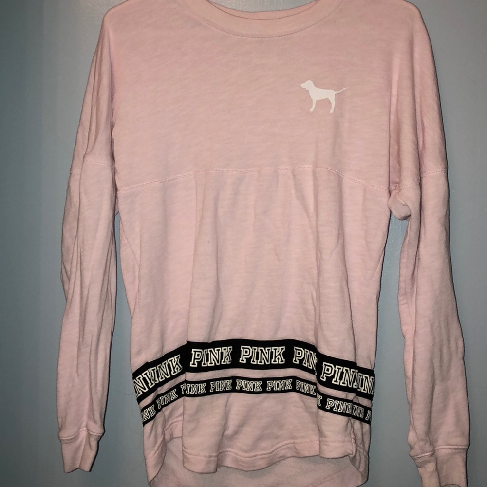 Long-sleeved Pink shirt!